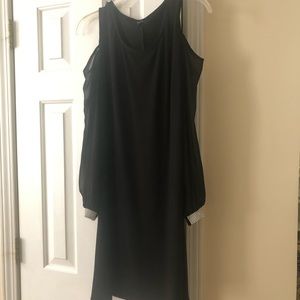 MSK black evening dress